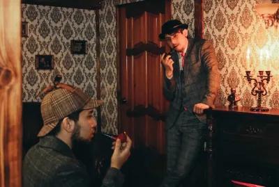 Sherlock Holmes versus Moriarty poster1