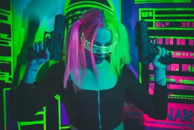 Laser Tag "Cyber" poster1