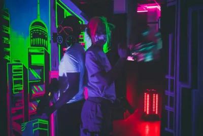 Laser Tag "Cyber" poster2