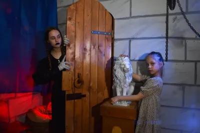 Тайник замка семейки Аддамс