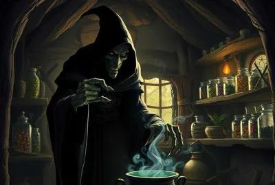 Witch's den poster1