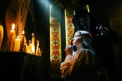 Проклятие монахини. The Nun poster4