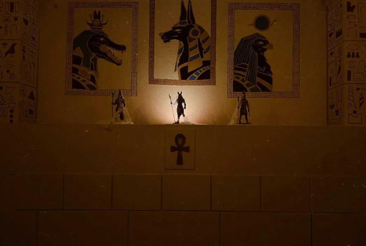 The mystery of the Egyptian pyramid