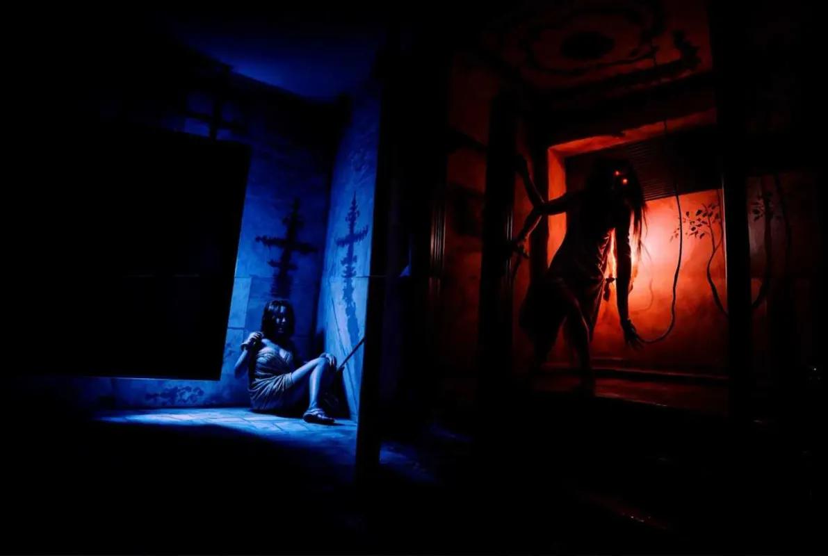 Spell. Exorcism of a demon.