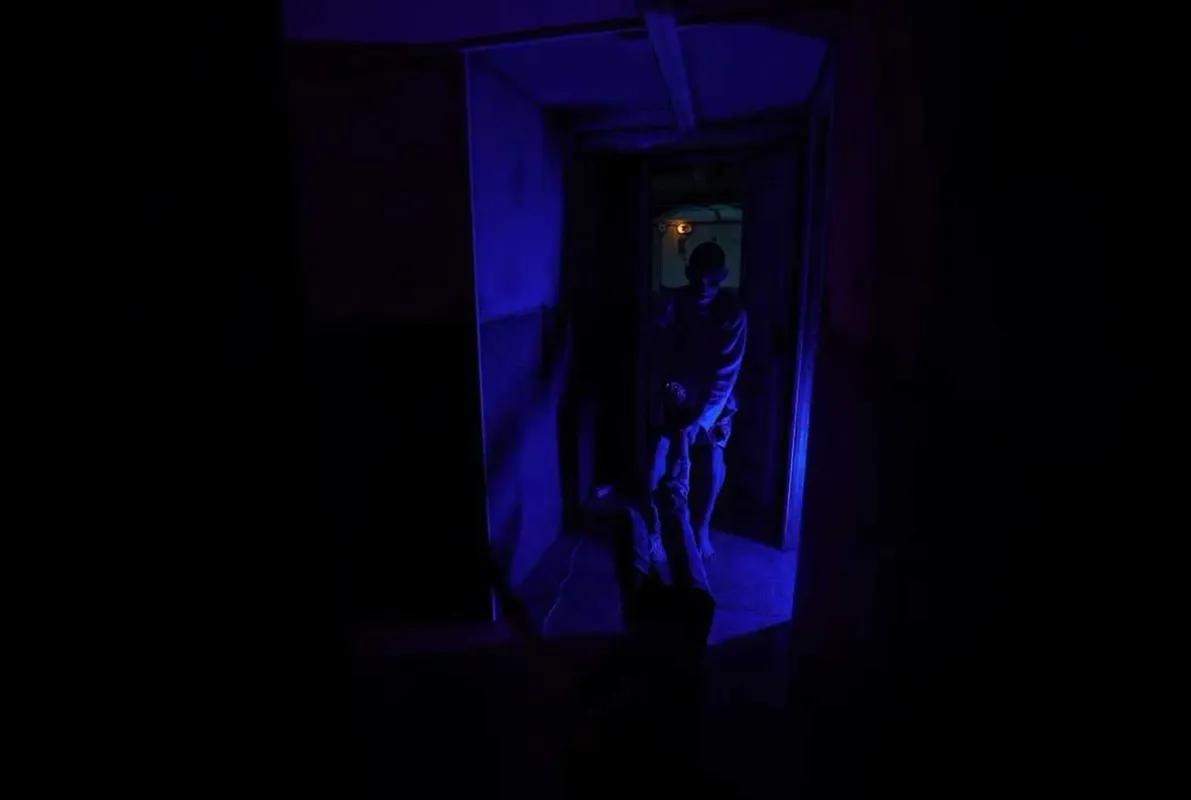 Madhouse. The light goes out.