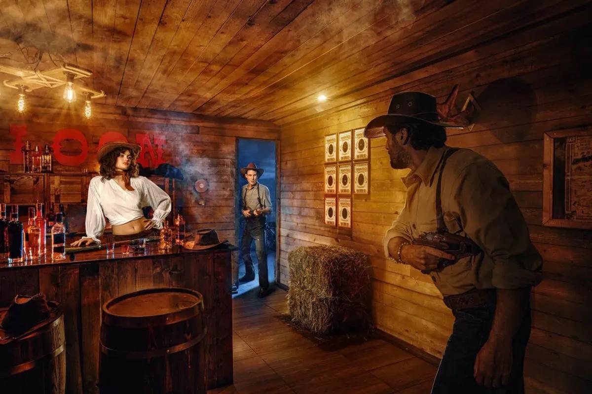 Alcoholic quest "Wild West"