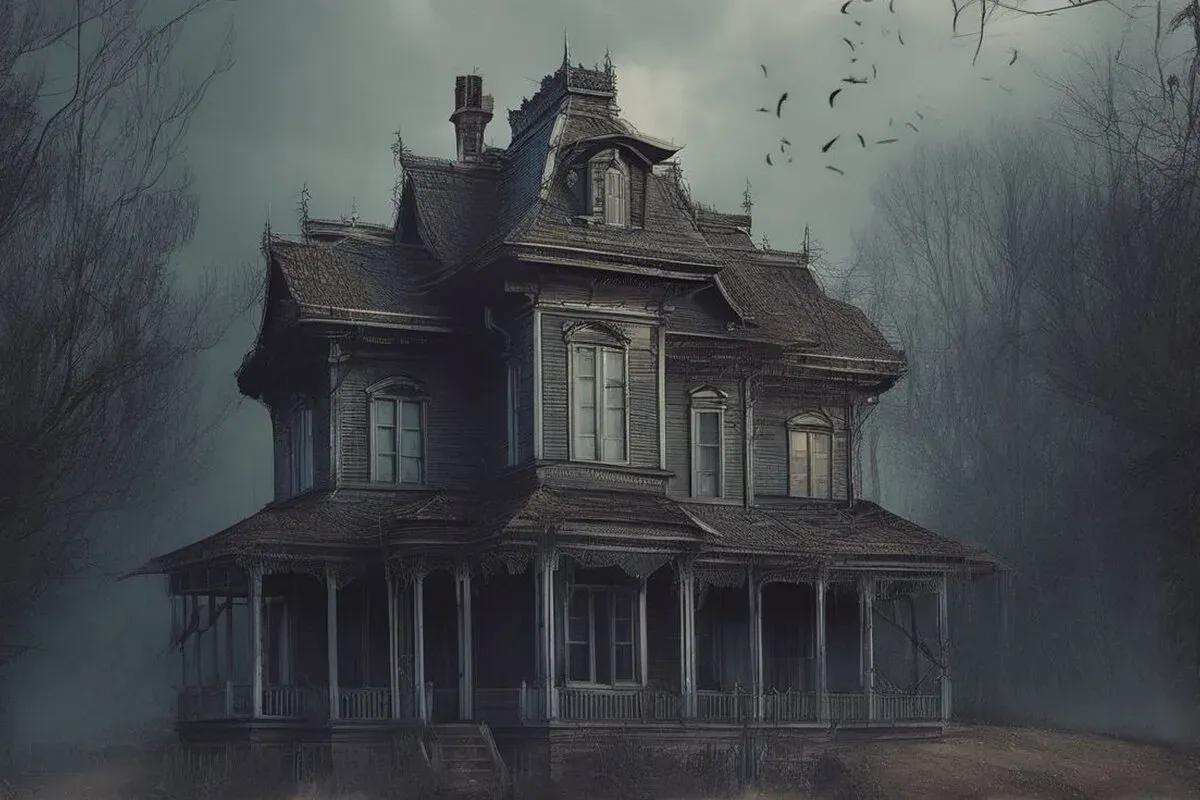 Ghostbuster in the abandoned place